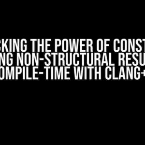 Unlocking the Power of constexpr: Printing Non-Structural Results at Compile-Time with Clang++